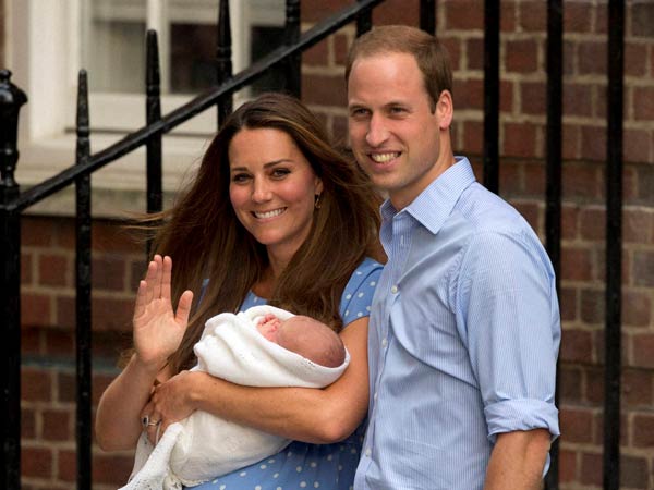 Prince William and Kate Middleton will welcome baby number two in April 2015 Prince William and Kate Middleton will welcome baby number two in April 2015