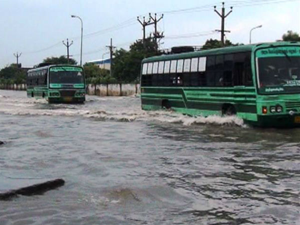 Nellai district filled with heavy rain Nellai district filled with heavy rain
