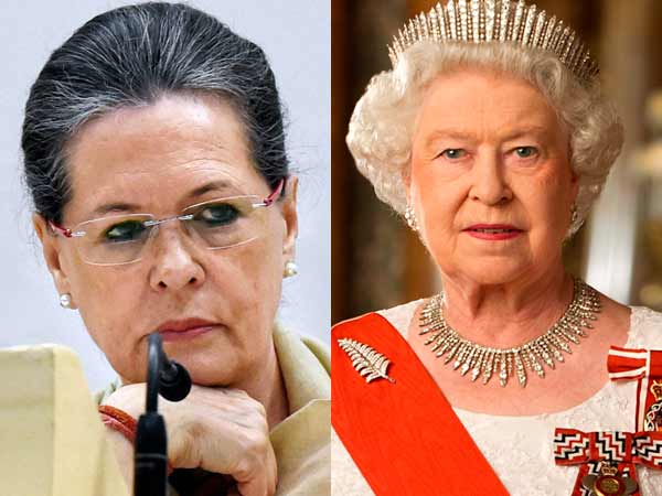 Sonia Gandhi is richer than British Queen Elizabeth II Sonia Gandhi is richer than British Queen Elizabeth II