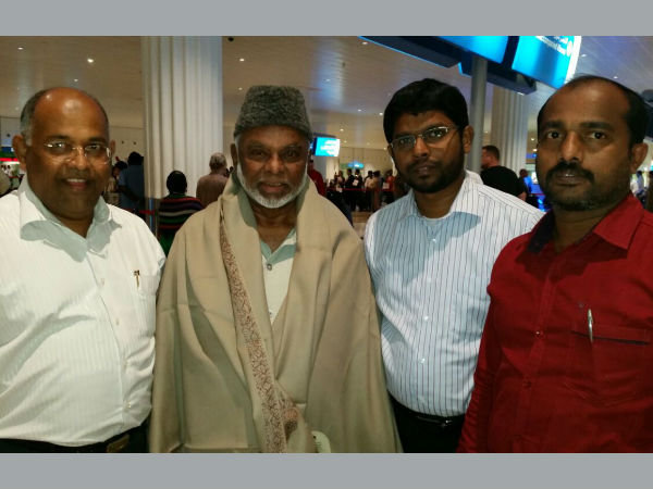 IUML preseident Prof. Khader Mohideen in UAE IUML preseident Prof. Khader Mohideen in UAE