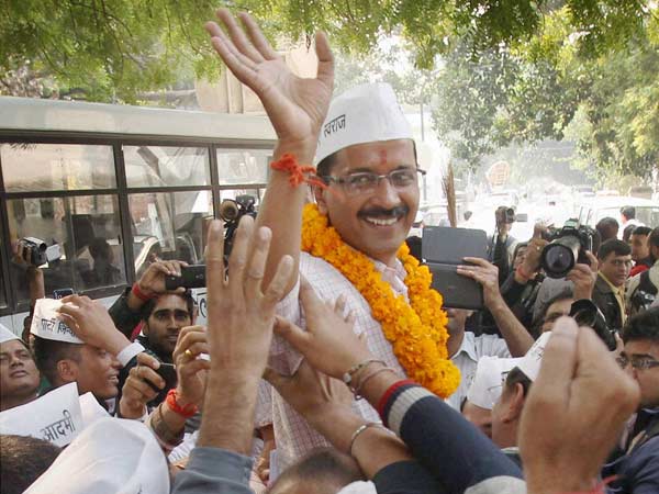 Arvind Kejriwal to take oath as Delhi CM on Febraury 14, says confident AAP Arvind Kejriwal to take oath as Delhi CM on Febraury 14, says confident AAP