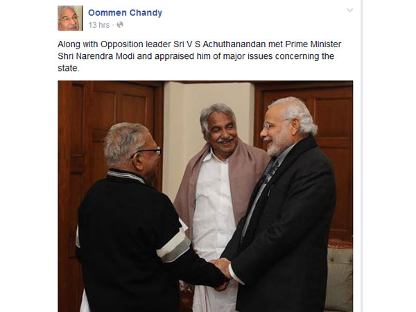 Achuthanandan, Chandy urge PM to intervene Achuthanandan, Chandy urge PM to intervene