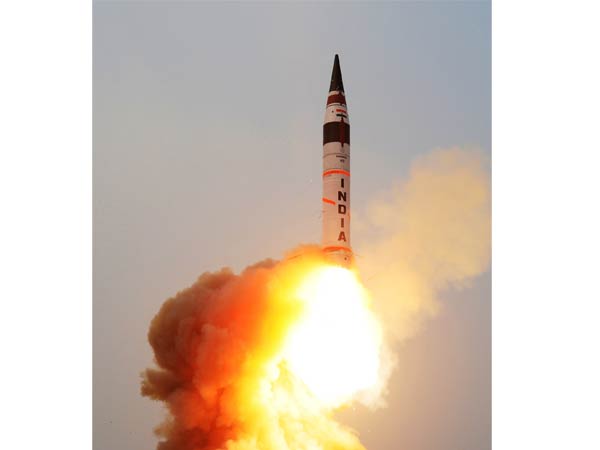 Agni-V missile successfully test-fired Agni-V missile successfully test-fired