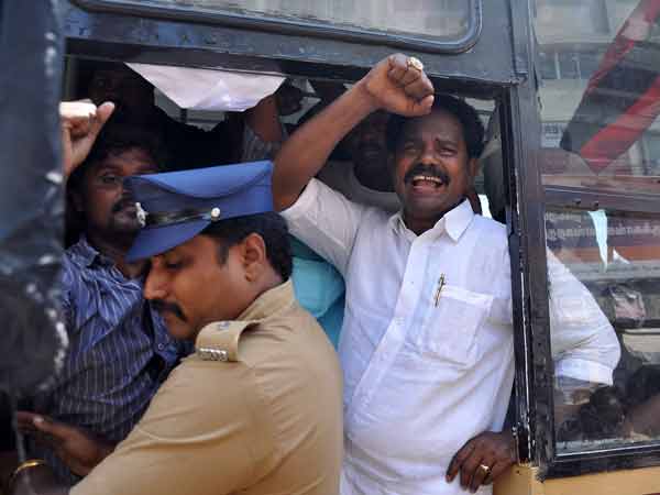 Tamil activist protest against Modi’s Lankan Visit Tamil activist protest against Modi’s Lankan Visit