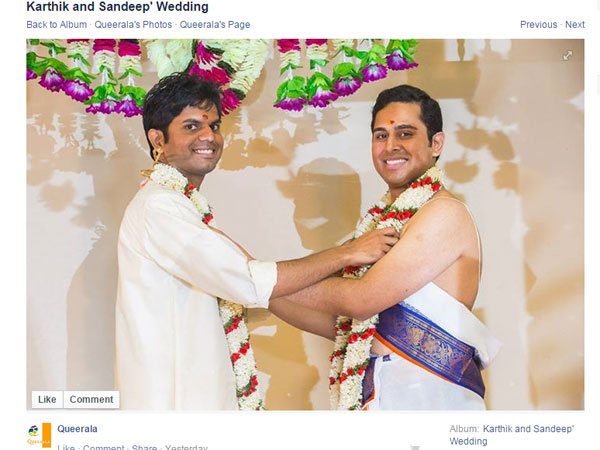 A Malayali gay couple's beautiful wedding in California A Malayali gay couple's beautiful wedding in California