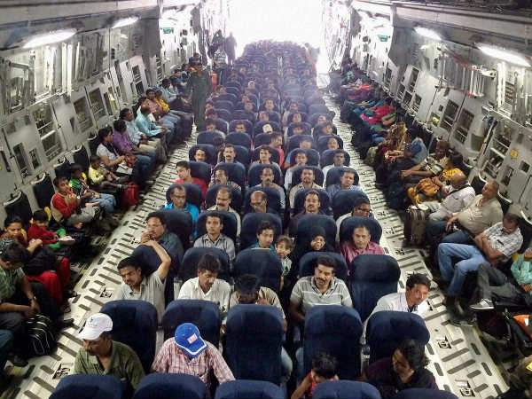 Government to End Air Evacuations From Yemen Today, Over 4000 Indians Rescued So Far Government to End Air Evacuations From Yemen Today, Over 4000 Indians Rescued So Far