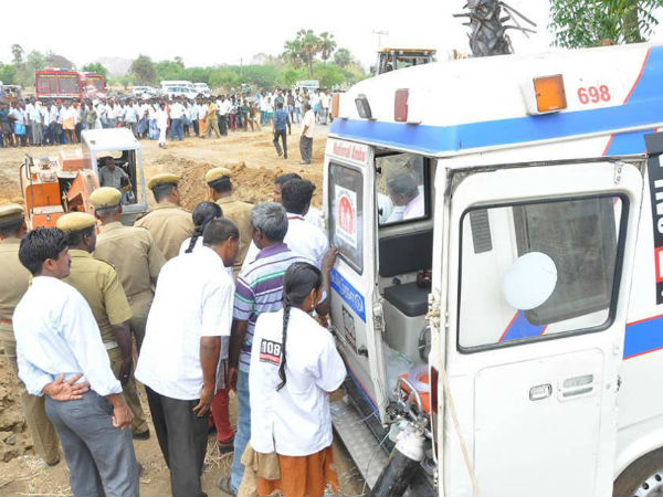 Child falls into borewell, rescue efforts on Child falls into borewell, rescue efforts on