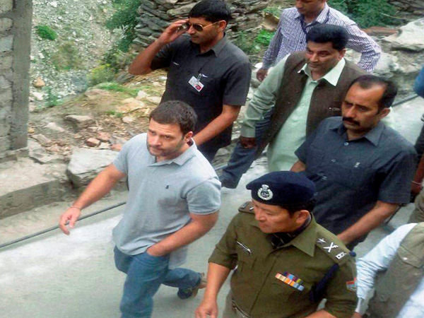 Purpose Of Visiting Kedarnath On Foot Was To Pay Respect To People Who Died During 2013 Floods: Rahul Purpose Of Visiting Kedarnath On Foot Was To Pay Respect To People Who Died During 2013 Floods: Rahul