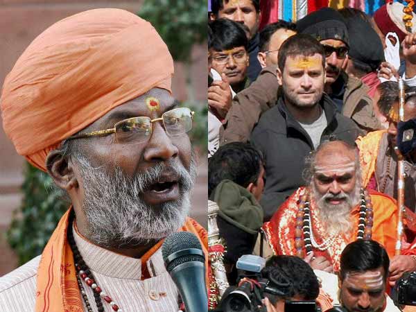 Rahul's 'impure' visit to Kedarnath caused Nepal earthquake, says Sakshi Maharaj Rahul's 'impure' visit to Kedarnath caused Nepal earthquake, says Sakshi Maharaj