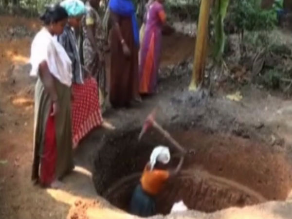சரமாரியாக 100 கிணறுகளை வெட்டி 20 பெண்கள் செம சாதனை!