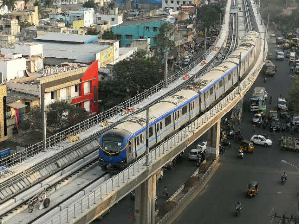 Chennai metro service permission between Koyambedu and Alandur may get soon Chennai metro service permission between Koyambedu and Alandur may get soon