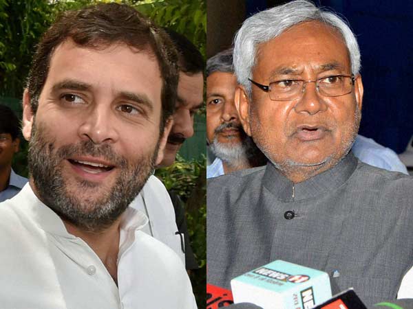 Congress may back Nitish Kumar if RJD-JD(U) tie-up talks fail Congress may back Nitish Kumar if RJD-JD(U) tie-up talks fail