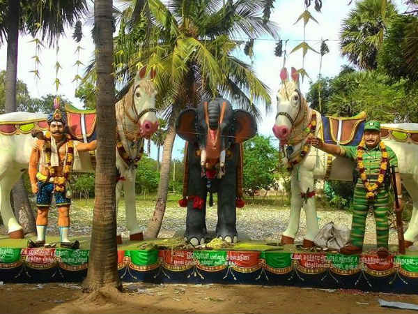 Temple for LTTE Prabhakaran Temple for LTTE Prabhakaran