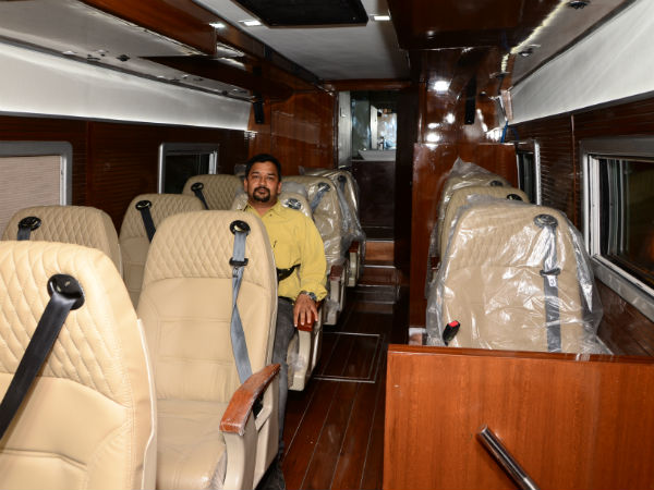 KCR's Rs 5 crore luxury 'vanity' bus, all you need to know KCR's Rs 5 crore luxury 'vanity' bus, all you need to know