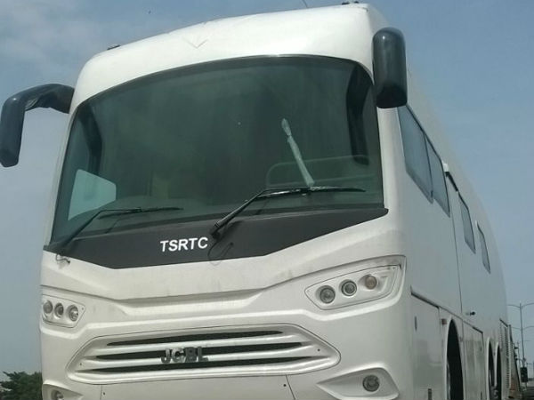 KCR's Rs 5 crore luxury 'vanity' bus, all you need to know KCR's Rs 5 crore luxury 'vanity' bus, all you need to know