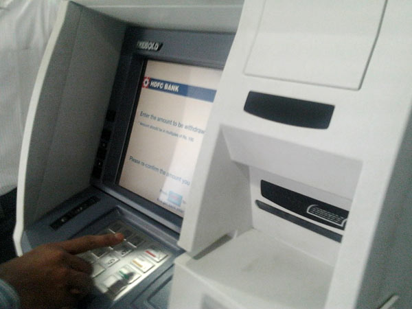 Man gets electrocuted when inserts ATM card Man gets electrocuted when inserts ATM card