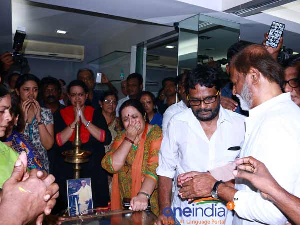 Rajini tributes M S Viswanathan Rajini tributes M S Viswanathan