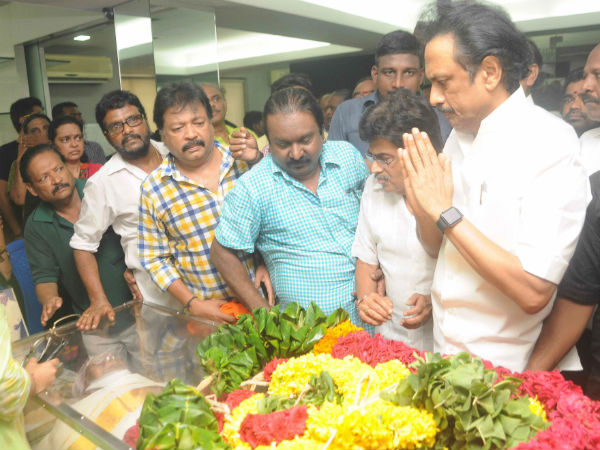 Stalin,Tamilisai pay tribute MSV Stalin,Tamilisai pay tribute MSV
