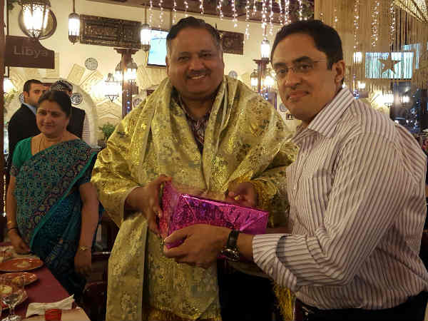 Air India officers gets send off from Dubai Tamil organizations Air India officers gets send off from Dubai Tamil organizations
