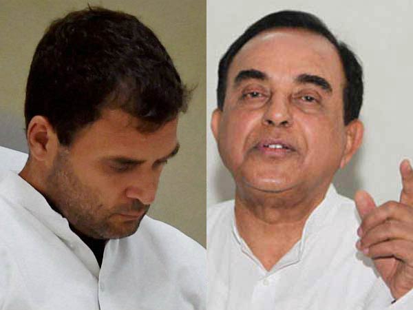 Rahul Gandhi was caught in US with drugs, Vajpayee got him released: Swamy Rahul Gandhi was caught in US with drugs, Vajpayee got him released: Swamy