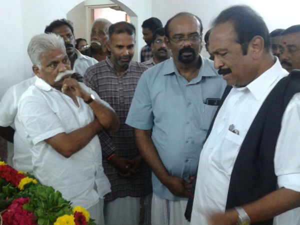 Kappalottiya Tamilar VOC's son Valeshwaran expires Kappalottiya Tamilar VOC's son Valeshwaran expires