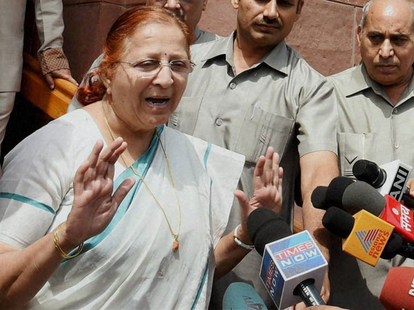 Lok Sabha Speaker suspends 27 Cong MPs for five days Lok Sabha Speaker suspends 27 Cong MPs for five days