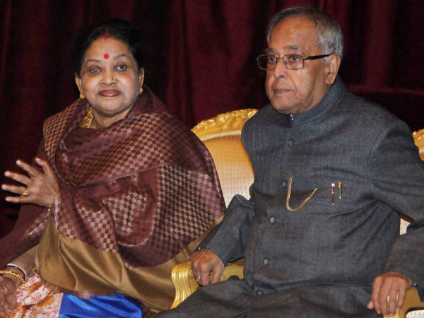President Pranab Mukherjee's Wife Suvra Mukherjee Passes Away President Pranab Mukherjee's Wife Suvra Mukherjee Passes Away