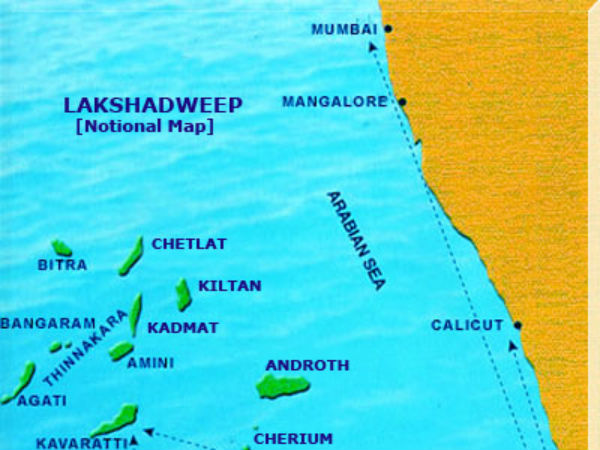 லட்சத்தீவு, மிஸோரமில் வளர்ச்சி இல்லை