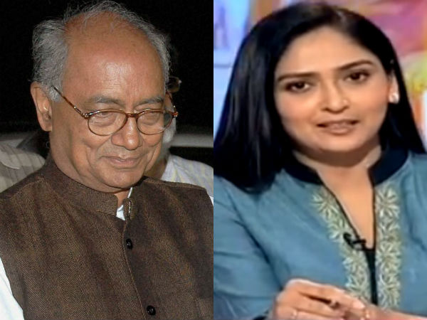 Digvijaya Singh Marries TV anchor Amrita Rai Digvijaya Singh Marries TV anchor Amrita Rai