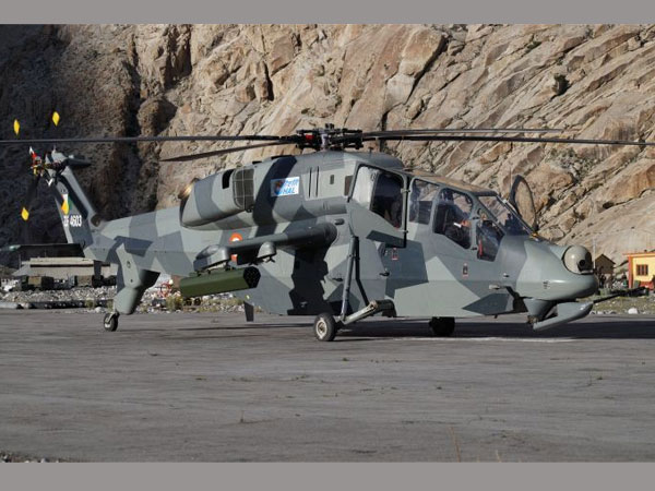 LCH becomes first attack helicopter to land at Siachen LCH becomes first attack helicopter to land at Siachen