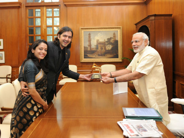 PM Modi wishes Ricky Kej PM Modi wishes Ricky Kej