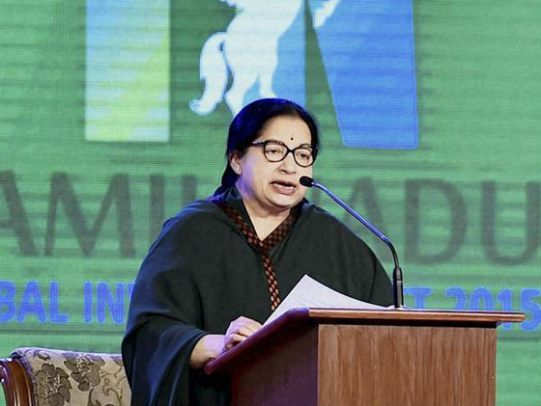 Global investors meets to be held every 2 years: Jayalalitha Global investors meets to be held every 2 years: Jayalalitha