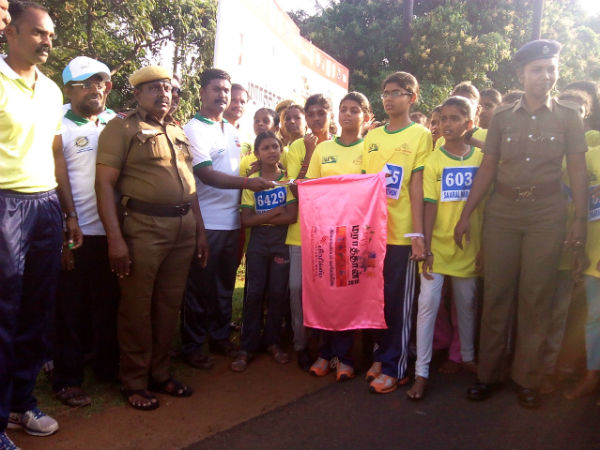 6000 attend Tenkasi Marathon 6000 attend Tenkasi Marathon