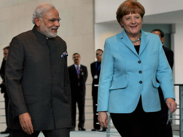 Modi, Merkel address business summit in Bangalore Modi, Merkel address business summit in Bangalore