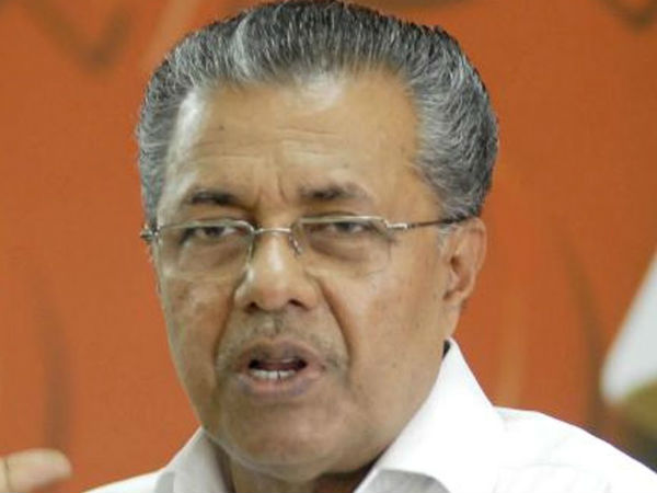 கேரளாவில் பா.ஜ.க. கால்பதிக்க ஆளும் காங். முதல்வர் உம்மன்சாண்டி ஆதரவு- பிணராய் விஜய் குற்றச்சாட்டு