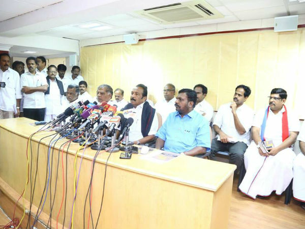 Vaiko forms new poll alliance Peoples Welfare Front for 2016 Vaiko forms new poll alliance Peoples Welfare Front for 2016