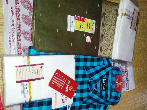 Co-Optex introduces Organic sarees for Diwali Co-Optex introduces Organic sarees for Diwali