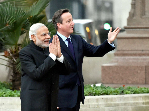 PM Modi faces protests in London PM Modi faces protests in London