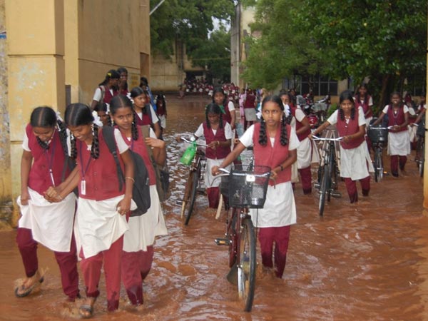 Schools shut in various districts Schools shut in various districts