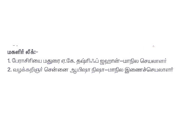 மகளிர் லீக்: