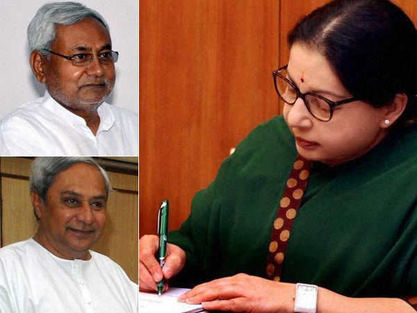 Jayalalithaa thanks Odisha, Bihar CMs for relief contribution Jayalalithaa thanks Odisha, Bihar CMs for relief contribution