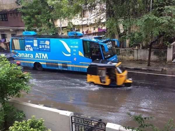 Mobile atms opened in Chennai Mobile atms opened in Chennai