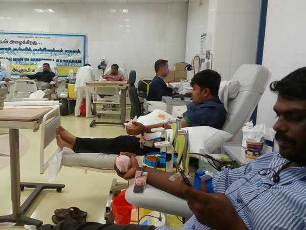 Blood donation camp held in Abu dhabi Blood donation camp held in Abu dhabi
