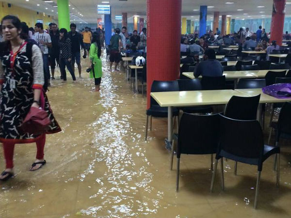 Continues rain left IT firms lose of several billions Continues rain left IT firms lose of several billions