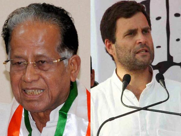 Tarun Gogoi to be CM candidate in Assam polls: Rahul Gandhi Tarun Gogoi to be CM candidate in Assam polls: Rahul Gandhi