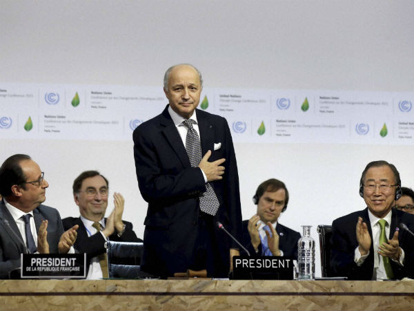 Nations Approve Landmark Climate Accord in Paris Nations Approve Landmark Climate Accord in Paris