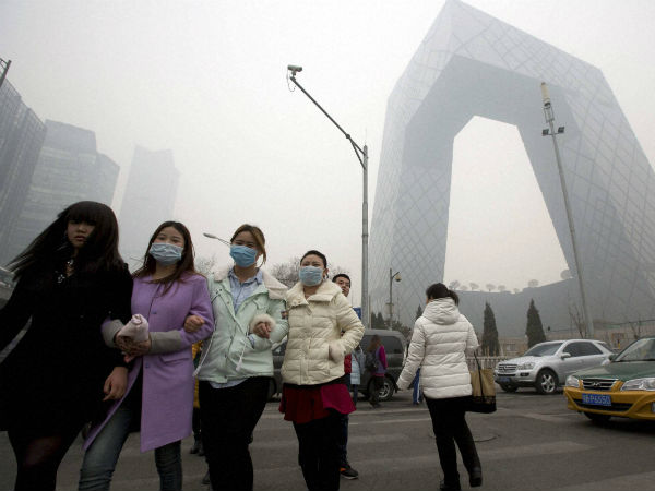 Second time China has issued Red alert warning to the people Second time China has issued Red alert warning to the people