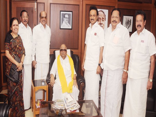 producer A.L.Alagappan joined DMK producer A.L.Alagappan joined DMK