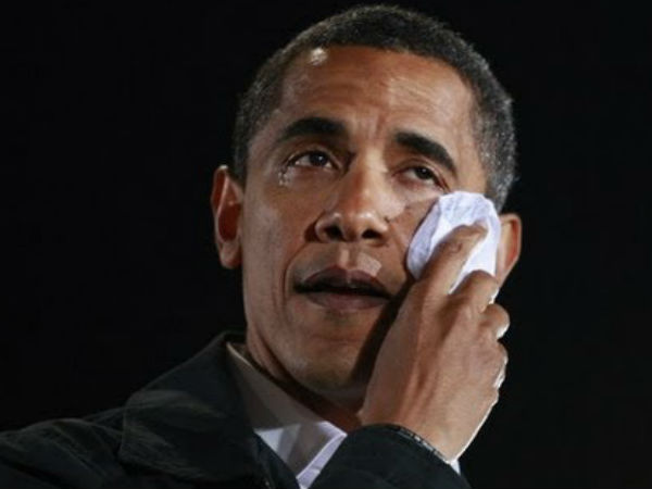 Obama weeps as he unveils gun control measures Obama weeps as he unveils gun control measures