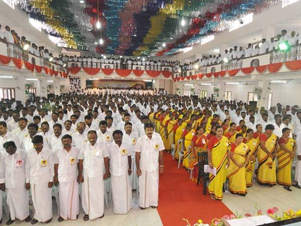 The DMDK general council and executive committee meeting started The DMDK general council and executive committee meeting started